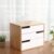 GUODDM Desktop File Cabinet, Solid Wood Storage Box – Desktop Organizer, Multi-Drawer Storage Box, Desktop Filing Cabinet