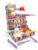 GushySnow 3D Snowfall Ice Cream Sensory Bin with Fake Snow Ice Cubes Tools
