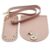 Gxdqxxd Synthetic Handbag Kit Handbag Parts Set Bag Bottom Flap Strap PU Leather Easy Clean Surface with Sturdy Hardware for DIY Sewing Handmade Bags Suitable, Light Pink