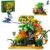 GXJTYYBS Chameleon Garden Bonsai Building Set, 1092PCS Nature Inspired MOC Flowers & Insects STEM Kit Animal, Stunning Desk Decor for Home/Office, Building Blocks for Kids Adults Aged 12+