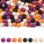 Gythara 16MM 120 pcs Halloween Boo Round Wooden Beads for DIY Jewelry