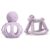 haakaa 2-in-1 Baby Teething Toy&Rosie Rocking Horse Silicone Teether,Soft Textured Teether for Sore Gums,Easy to Grasp Sensory Toy for Babies 3M+