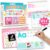 Hadley Designs ABC Tracing Books for Kids Ages 3-5 – Preschool Learning Activities, Dry Erase Writing Practice for Kids, Reusable Alphabet Letter Tracing Pre K Workbooks Age 4-5, Toddler Birthday Gift