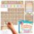 Hadley Designs Classroom Calendar Set Bulletin Board Decorations – Kraft School Calendar for Classroom Decor, Kindergarten Preschool Elementary Teacher Must Haves, Homeschool & Daycare Essentials