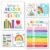 Hadley Designs Reading Posters for Classroom Elementary and Library Decor – 6 Reading Corner Decor for Classroom Decorations, Reading Strategies Library Posters, Rainbow Bulletin Board Decorations