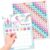 Hadley Designs Sticker Chart for Kids Behavior at Home – Sticker Reward Chart for Kids, Star Charts for Toddler, Star Charts for Good Behavior, Unicorn School Reward Stickers for Classroom Incentives