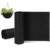 Hahafelt 2 Rolls 16×80 Inch Felt Liner Roll Fabric Planter Natural Coconut Non Woven Black Liner Sheets Plant Potting for Garden Planters Flower Basket Animal Pets