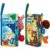 hahaland Baby Toys 0-6 Months – Crinkle Books for Babies 2-Pack, Soft Cloth Sensory Touch Feel Baby Book 6-12 Months Infant Montessori Toys 0-3 Month Newborn Baby Boys Gifts 3-6 Months Travel Toys
