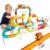 hahaland Electric Train Set for Kids 3D Anti-Gravity Race Track – 115PCS