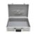 Hailong Ming Aluminum Storage Case Lock Box Organizer Briefcase Holder with Portable Handle and Secure Combination System suitable for home use office organization, Champagne Gold, M P-lock