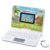 HAIOUMM Bilingual and Educational Laptop Spanish/English, 120 Learning Modes & Color Screen Dinosaur Computer for Kids 5+