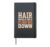 Hair Would Only Slow Me Down Bald Dad Grandpa Husband Hardcover Journal, Black