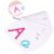 HAKIDZEL 2 Sets Colorful Double-Sided ABC Letter Cards for Portable Educational Spelling Flashcards Early Learning Literacy with Smooth Texture and Carry Design