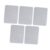 HAKIDZEL 5pcs Double-Sided Small Lined Dry Erase Board with High Density Material, Portable and Compact Design, Easy to Erase and Rewrite, for Office and Meeting Use