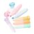 HAKIDZEL 6pcs Cartoon Shaped Highlighter Pens for Work and Scrapbook Use