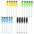 HAKIDZEL Markers Plastic Dry Erase Markers for Whiteboard and Plastic Sign 40pcs Erasable Whiteboard Pens with Brush Eraser Precise Lines and Wipeable Ink, for Classroom and Drawing Use