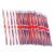 HAKIDZEL Wooden Pencils 96pcs British Flag with Eraser Tops