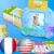 HALCONTORNO Bilingual English French Flash Cards for Kids – 510 Words, Blue