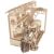Hallisun 3D Wooden Puzzle Train Station Model Kit, 208 Pcs