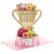 Hallmark Pop Up Mother’s Day Card for Mom (World’s Best Mom Trophy) 3D Card from Child, Daughter, Son