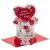 Hallmark Snoopy Valentines Day Pop Up Card with Music (Plays Linus and Lucy) Peanuts Paper Wonder 3D Card
