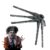 Halloween Articulated Fingers – Flexible Black, Skeleton Claw Costume