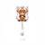 Halloween Badge Reel Cow Ghost Retractable Nurse Badge Reels for Worker
