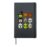 Halloween Building Blocks Head Cute Bricks Costume Boys Kids Hardcover Journal, Black