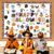 Halloween Bulletin Board Decorations Set 81Pcs DIY Classroom Decor
