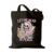 Halloween Canvas Tote Bag Library Bookish Gift for Women Book Lover Readers