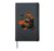Halloween Cool Cat Gaming Funny Gamer Halloween Hardcover Journal, Black