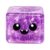 Halloween Cube Squishy Fidget Toy, Soft Gel Stress Relief Squeeze Toy, Fun Party Favour Desktop Ornament for Office Classroom Halloween Events