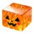 Halloween Cube Squishy Fidget Toy, Soft Sensory Stress Relief Squeeze Toy, 4 Assorted Playful Designs for Relaxation Desk Display Themed Party Use
