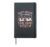 Halloween Dont Ghost Your Feelings Mental Health Costume Men Hardcover Journal, Black