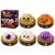 Halloween Dumpling Squeeze Squishy Ghost Squishy Slow Rising Squeeze Stress Relief Sensory Toy, Soft Kawaii Halloween Fidget Toy for Kids & Adults, Ghost Pumpkin Eyeball Skull Monster