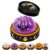 Halloween Dumpling Squeeze Squishy Toy, Cute Glitter Pumpkin Squishies with Spooky Mini Ghost Moon Steamer Box, Realistic Steamed Bun Slow-Rising Fidget Toys for Summerween Party