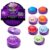 Halloween Dumpling Squishy Toys, Dumplings Stress Balls for Adults Fidget Toy, Halloween Decor Ghost Bao Bun Squishes for Anxiety Relief (Bao Bun, Random) WENKOMG1