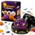 Halloween Dumplings Squishies Squeeze Toys, Spooky Glitter Dumpling Squishies Toys Stress Balls for Adults, Jumbo Giant Rainbow Dumpling Squshies with Steamer for Anxiety Relief, 01#Purple