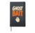 Halloween Fishing Ghost Bait Fish Hook Rod Funny Fisherman Hardcover Journal, Black