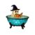 Halloween Ghost Bubble Bath Lamp Ghost Night Light Halloween Lights Indoor