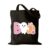 Halloween Ghost Canvas Bag Pink Boo Gifts for Women Trick Or Treat Bags