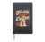 Halloween Ghost Freshly Boo’d Coffee Lover Vintage Halloween Hardcover Journal, Black