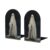 Halloween Ghost Holding A Candle Bookends