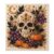 Halloween Ghost Pearl Art DIY Kit, 3D Pearl Mosaic Craft Set, Beginner Friendly Handmade Pearl Painting, Cute Ghost Pumpkin Canvas Art, Gift for DIY Craft Lovers (Skeleton)