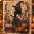Halloween Ghost Pearl Art DIY Kit, Pearl Diamond Painting for Adults and Kids, Fall DIY Gift for Beginner,B