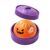 Halloween Glitter Dumpling Squeeze Toys with Steamer, Dumplings Stress Balls for Adults, Halloween Decor Cute Ghost Squishes for Anxiety Relief