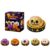 Halloween Glitter Dumpling Squishies Toys,Glitter Pumpkin Dumpling Squishy,Cute Slow Rising Squeeze, Durable Stress Relief Sensory Toy, Soft Halloween Fidget Toy for Kids & Adults 1 Pack