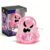 Halloween Glitter Ghost Squishy Toy, Cute Slow Rising Squeeze, Cute Spooky Slow Rising Sensory for Adults，Pink