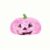 Halloween Glitter Squishy Dumpling Fidget Toy (Halloween A)