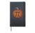 Halloween Math Teacher Pumpkin Pi Symbol Jack O Lantern Hardcover Journal, Black
